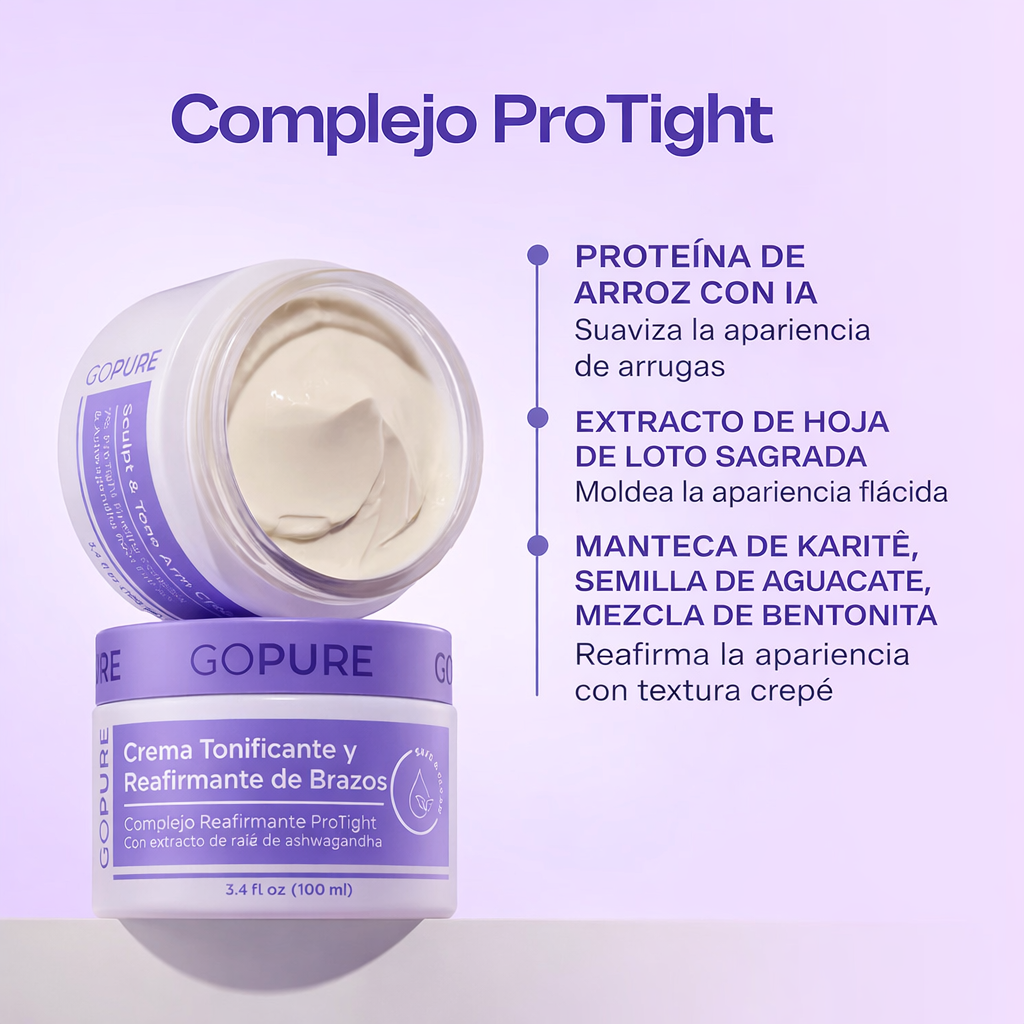 Crema Brazos Firmes 2X1!