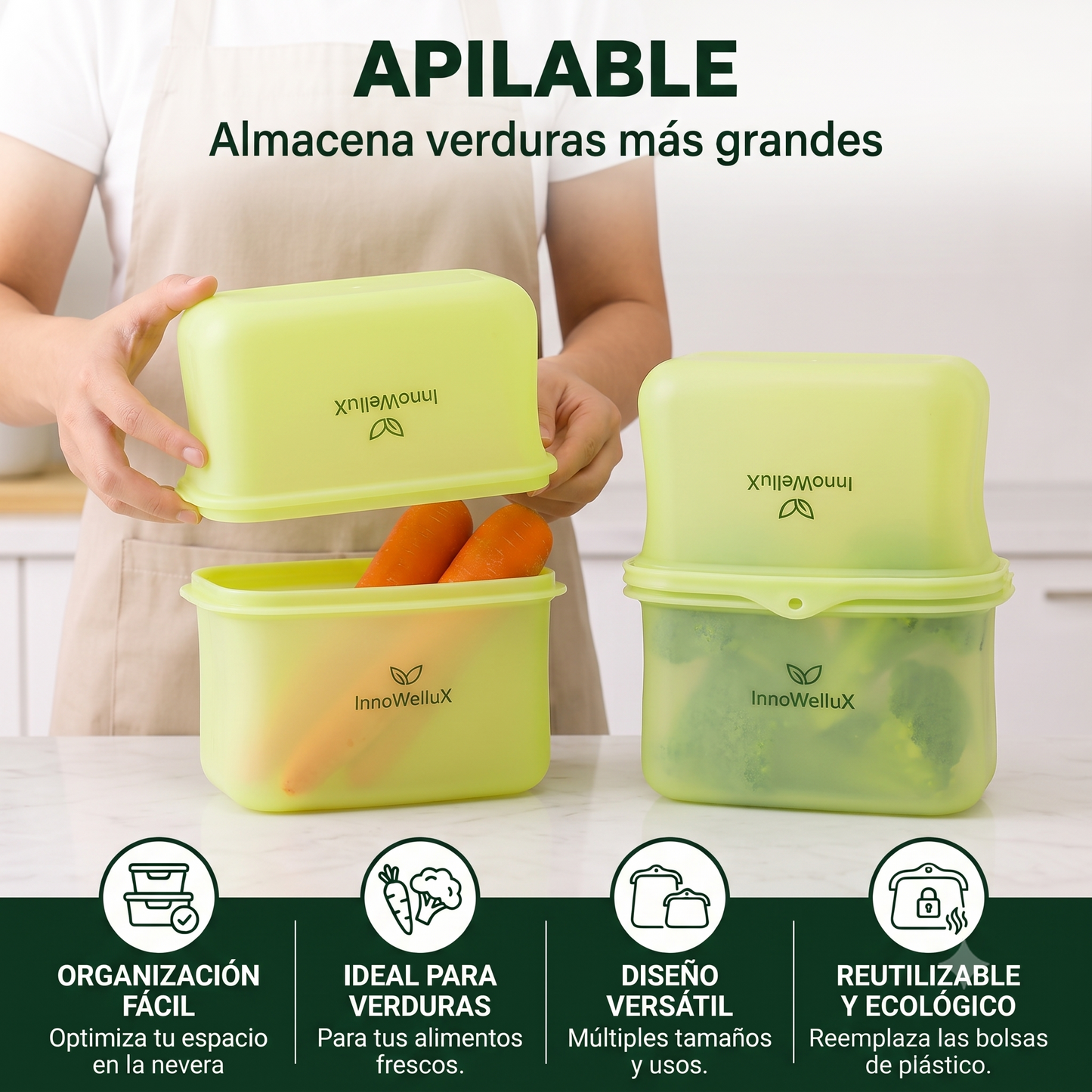 Contenedor de Silicona de Platino (1 Litro)
