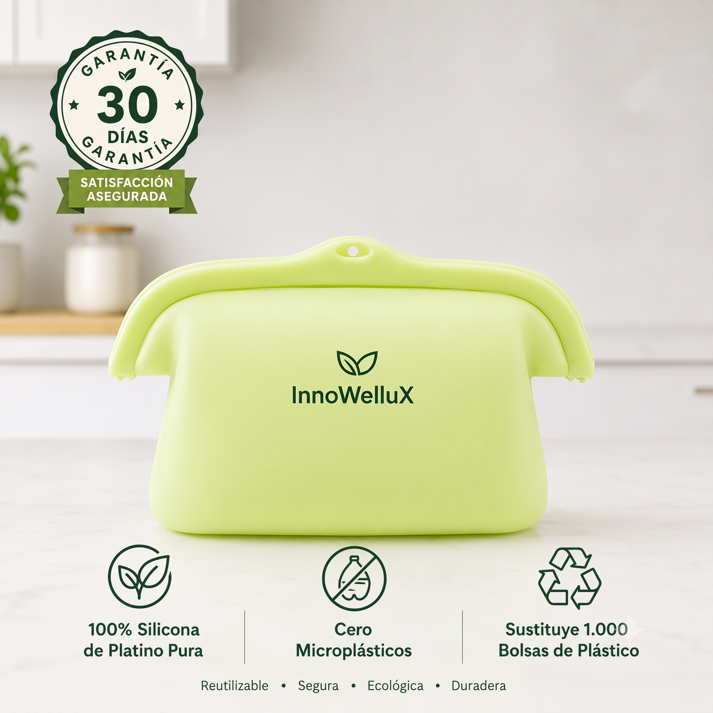 Contenedor de Silicona de Platino (1 Litro)